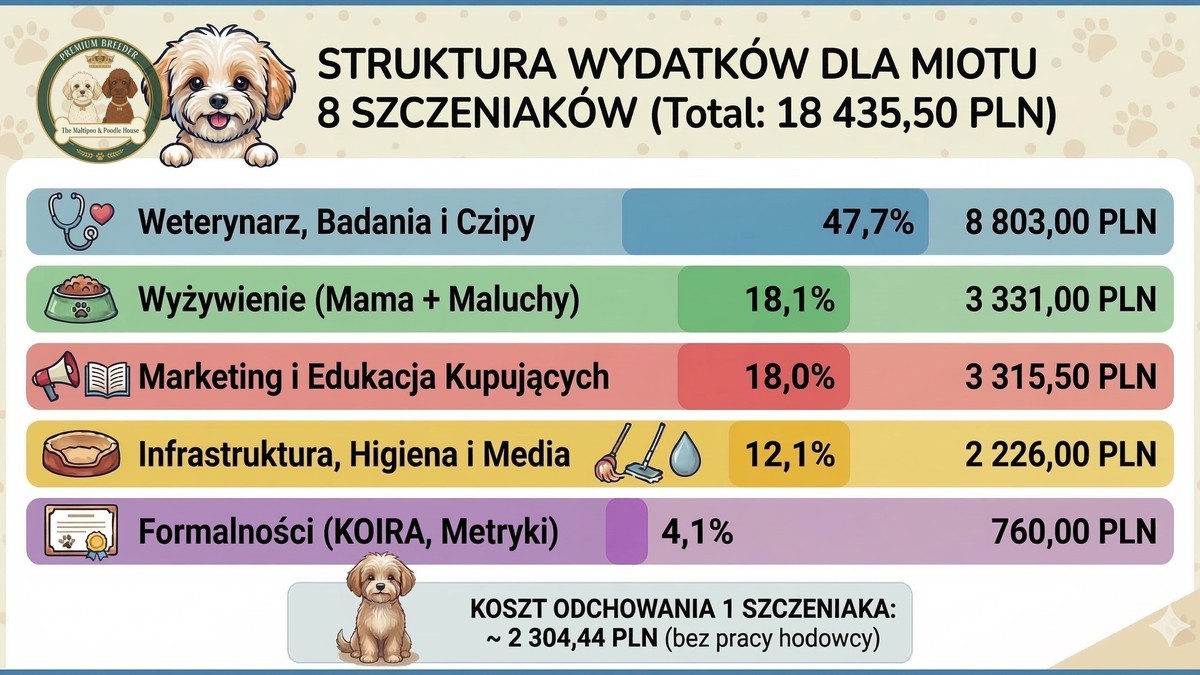 18 435 złotych za miłość. Dlaczego Maltipoo kosztuje 5 000 zł?